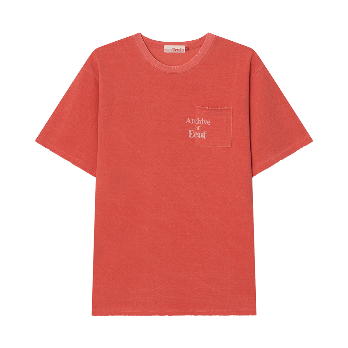 EEA3TS04RD EEUT Archive Pocket T-Shirt Red