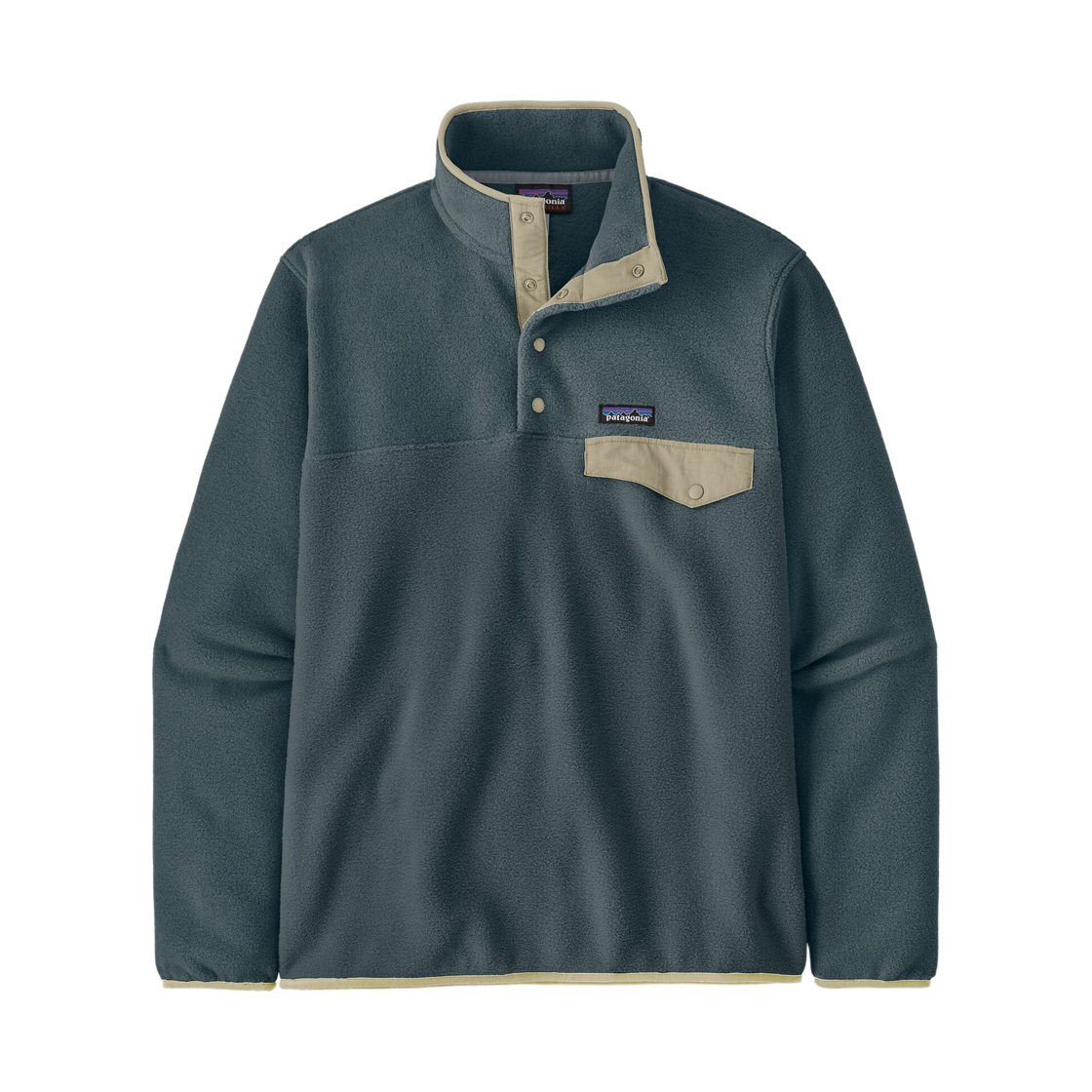 25551 Patagonia Lightweight Synchilla Snap-T Fleece Pullover Summit Blue