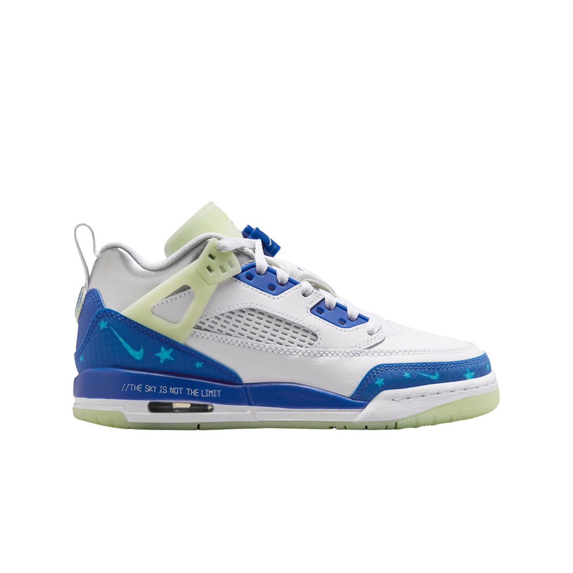 HJ5979-100 (GS) Jordan Spizike Low White Volt Tint