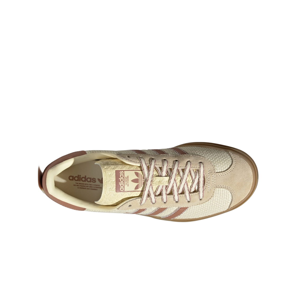 (W) 아디다스 가젤 볼드 웜 바닐라 클레이 스트라타((W) Adidas Gazelle Bold Warm Vanilla Clay Strata) - 2