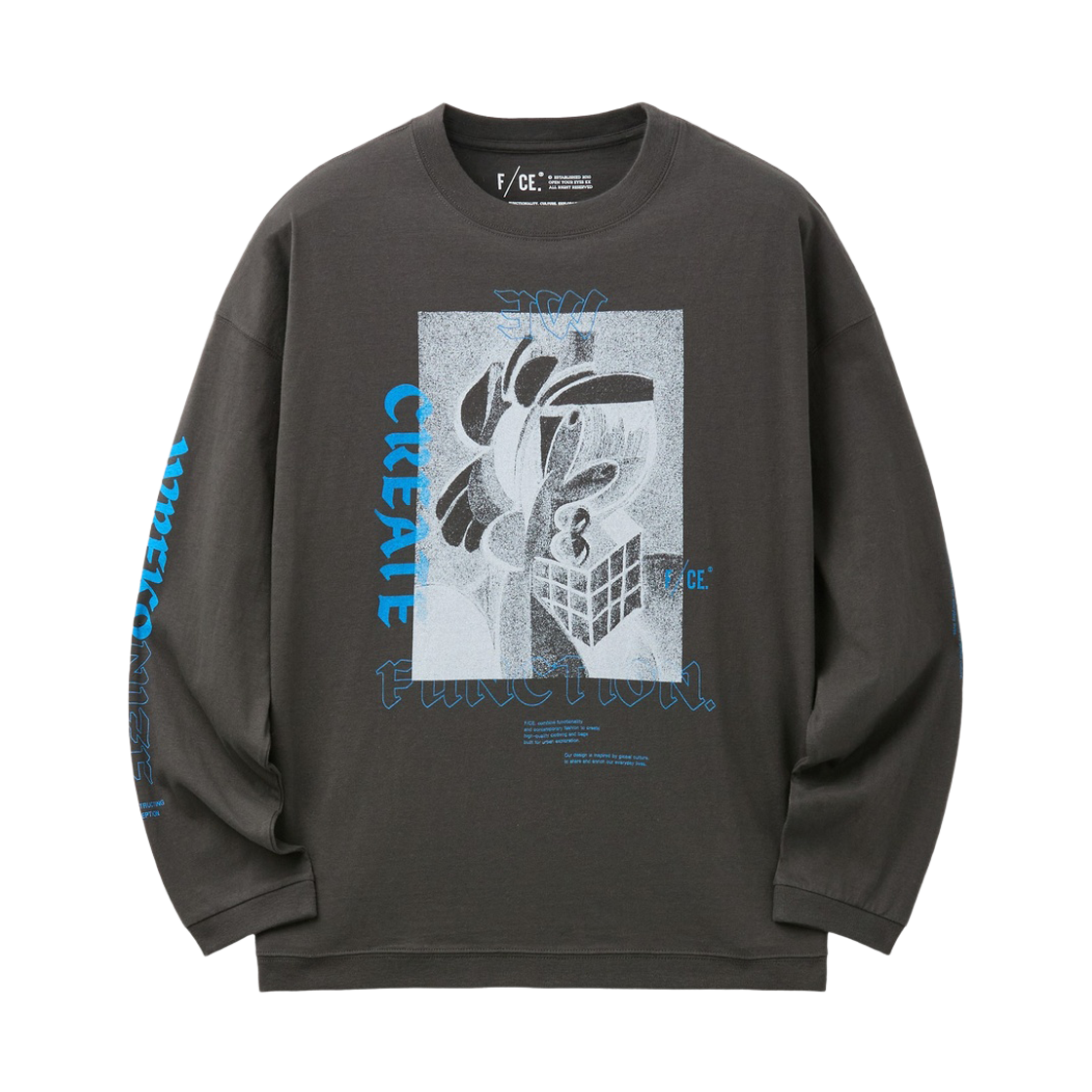 SVTAW26001BKX Series F/Ce Re Aikawa Long Sleeve Tee Black