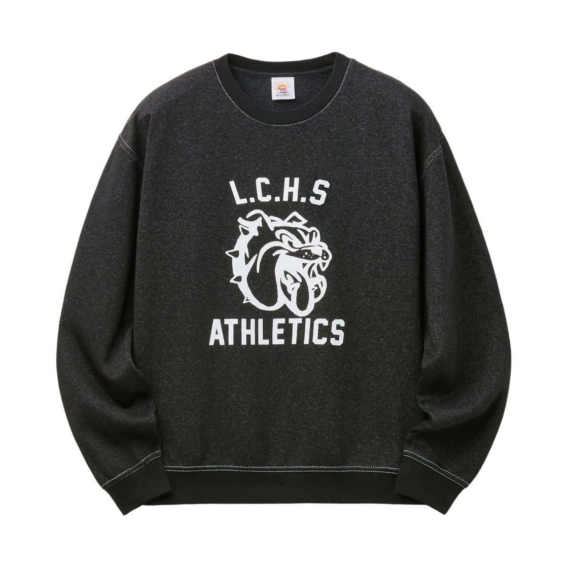 SVTAW26254BKX Series Wild Donkey Lchs Washed Crewneck Black
