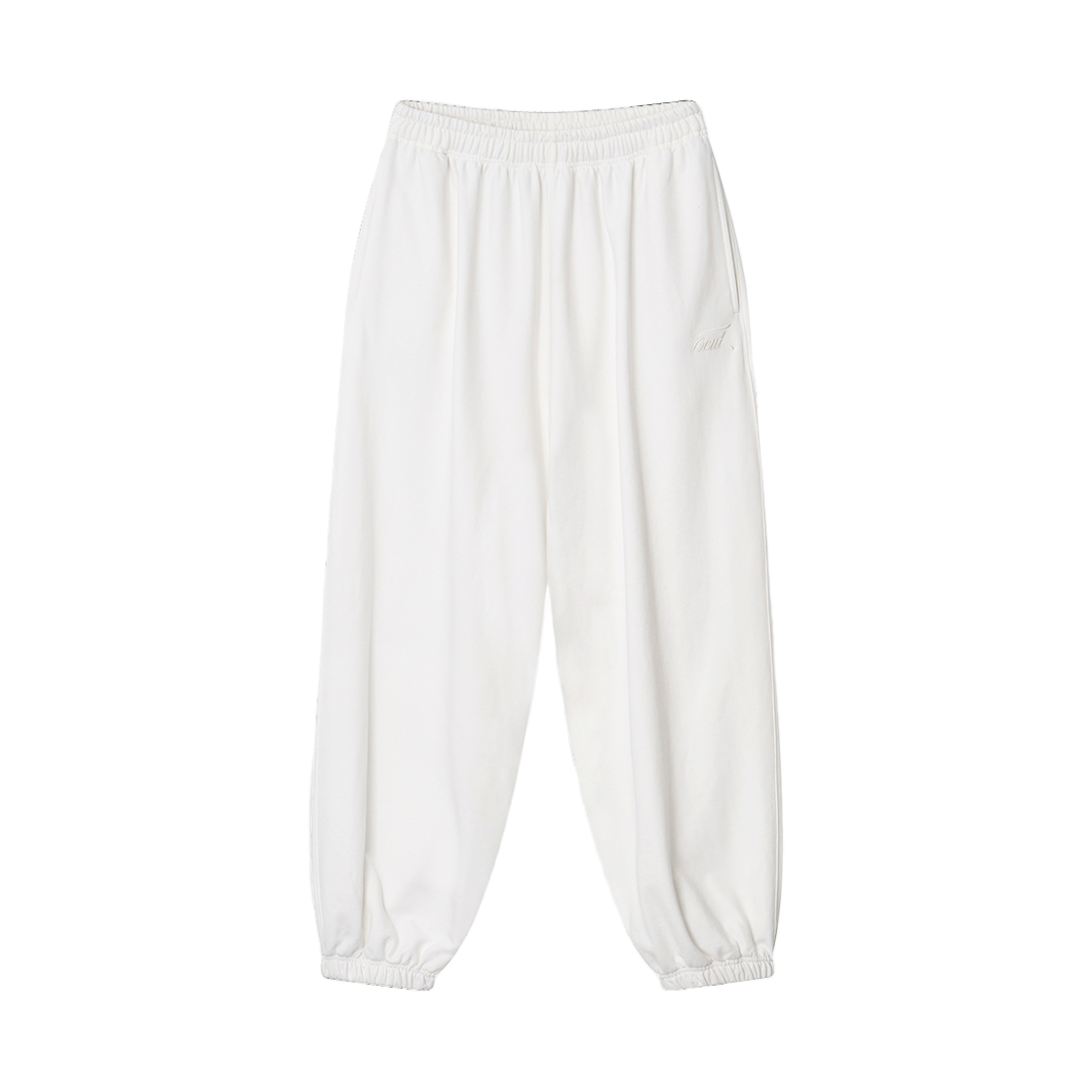 EEA1SW09WH EEUT Ballon Sweatpants White