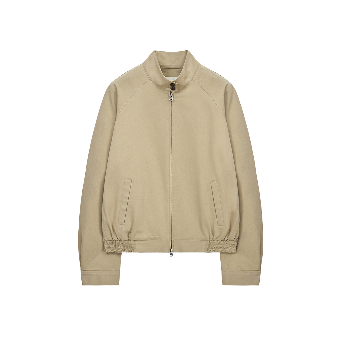 IW2F2JP06BE INSILENCE WOMEN Vintage Harrington Jumper BEIGE
