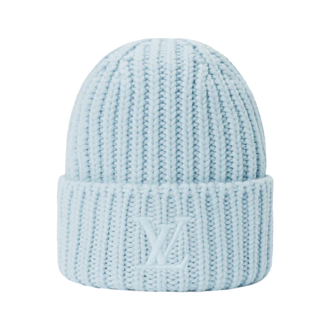 M9A493 Louis Vuitton Only LV Beanie Light Blue