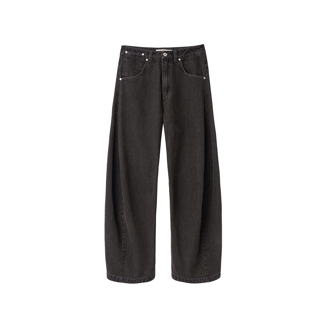 IW2F4PT24BR INSILENCE WOMEN Coated Washed Engineered Jeans BROWN