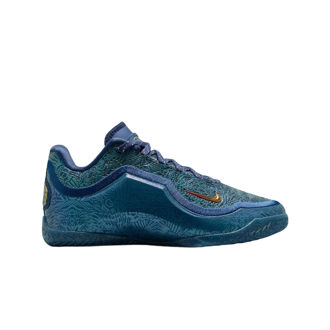 IV4798-400 (GS) Nike LeBron 23 Out for Redemption Midnight Navy Metallic Gold
