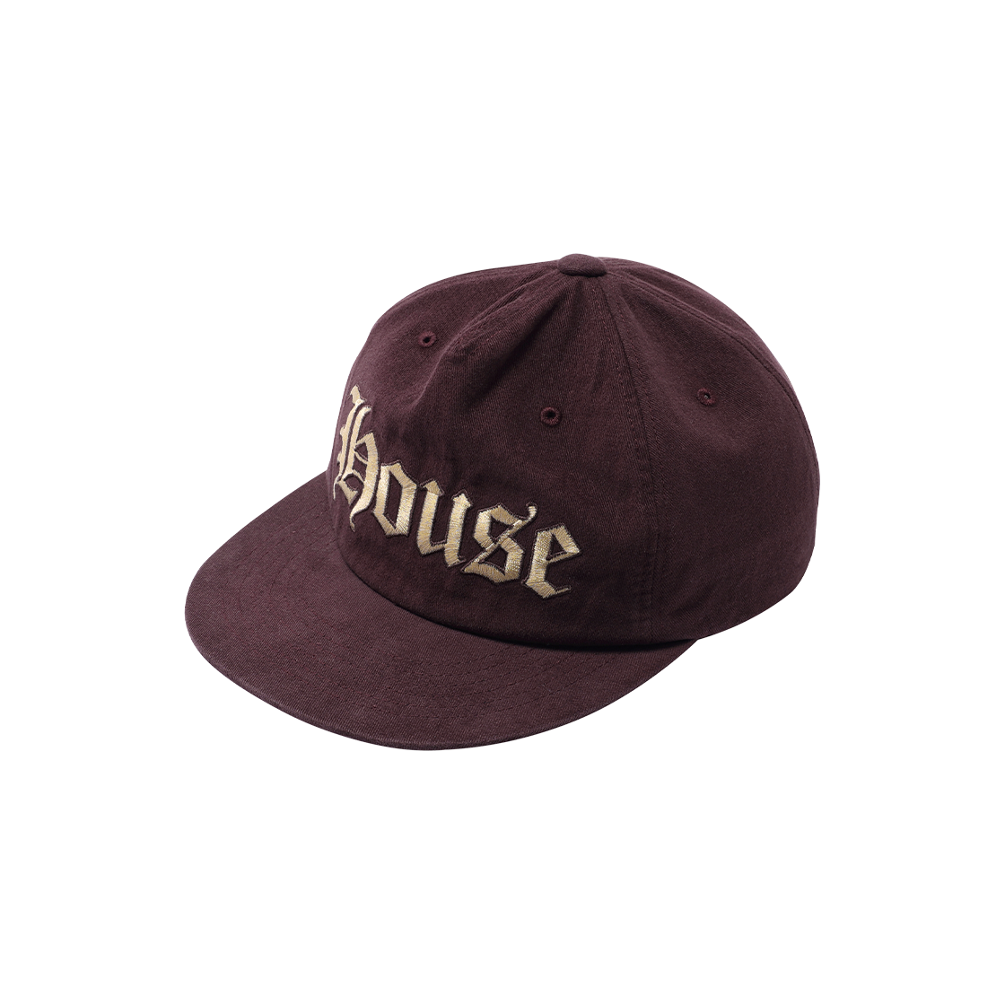 더바이닐하우스 올드 하우스 볼캡 버건디(Thevinylhouse Old House Ball Cap Burgundy) - 5