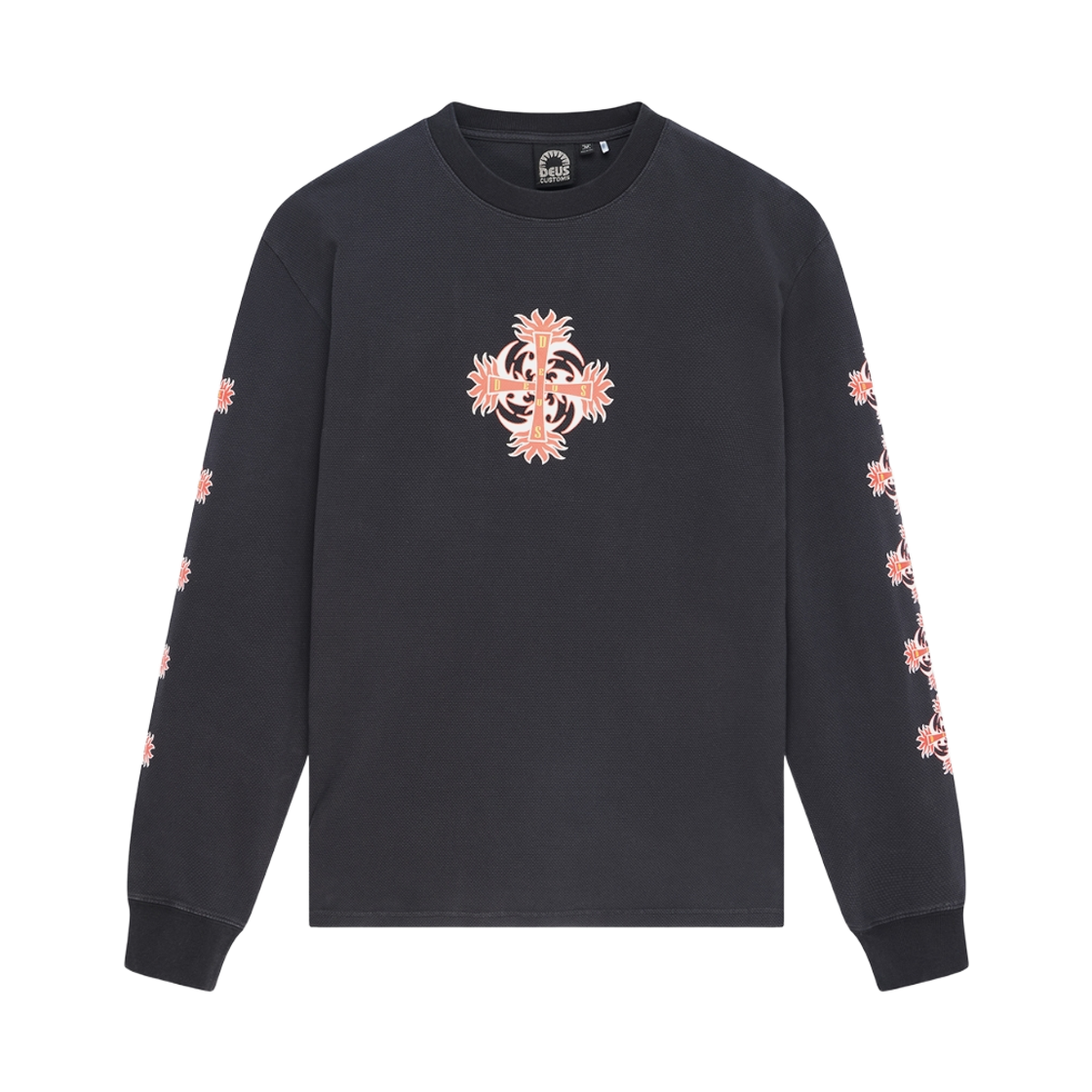D263ULT541094 [6% 적립] Deus Ex Machina Swivel Ls Tee Charcoal