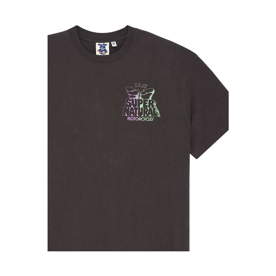 [6% 적립] 데우스 엑스 마키나 템플 토크 오버사이즈 티셔츠 차콜([6% 적립] Deus Ex Machina Temple Torque Os Tee Charcoal) - 3