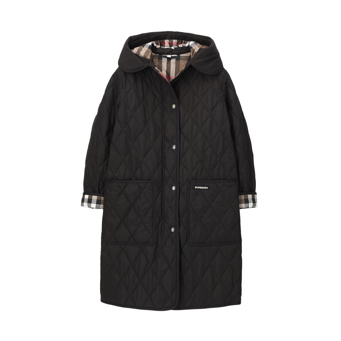 80842091 [20% 쿠폰] (W) Burberry Parkgate Quilted Jacket Black
