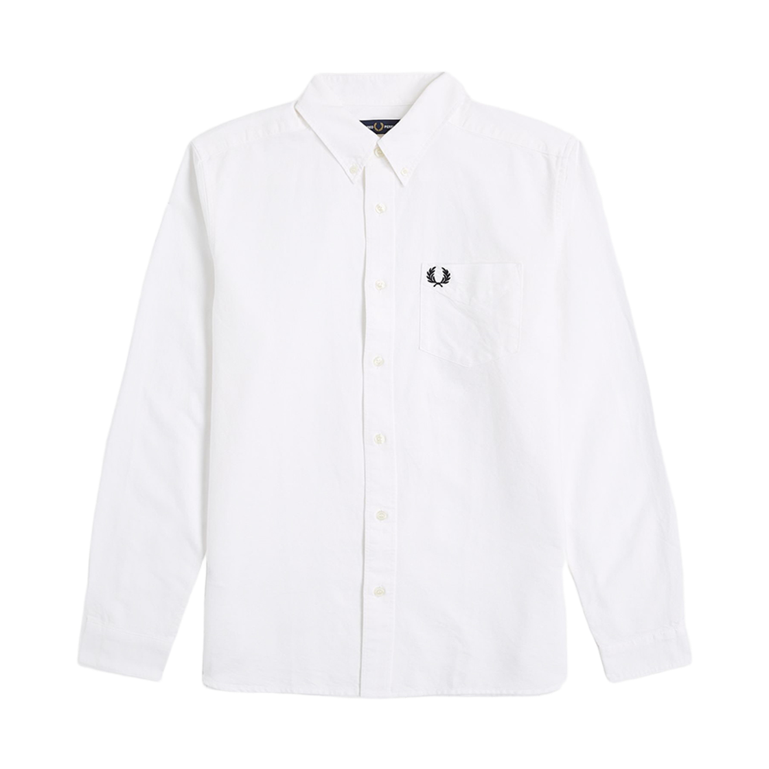 AFPM2G95516-100 Fred Perry L S Oxford Shirt White