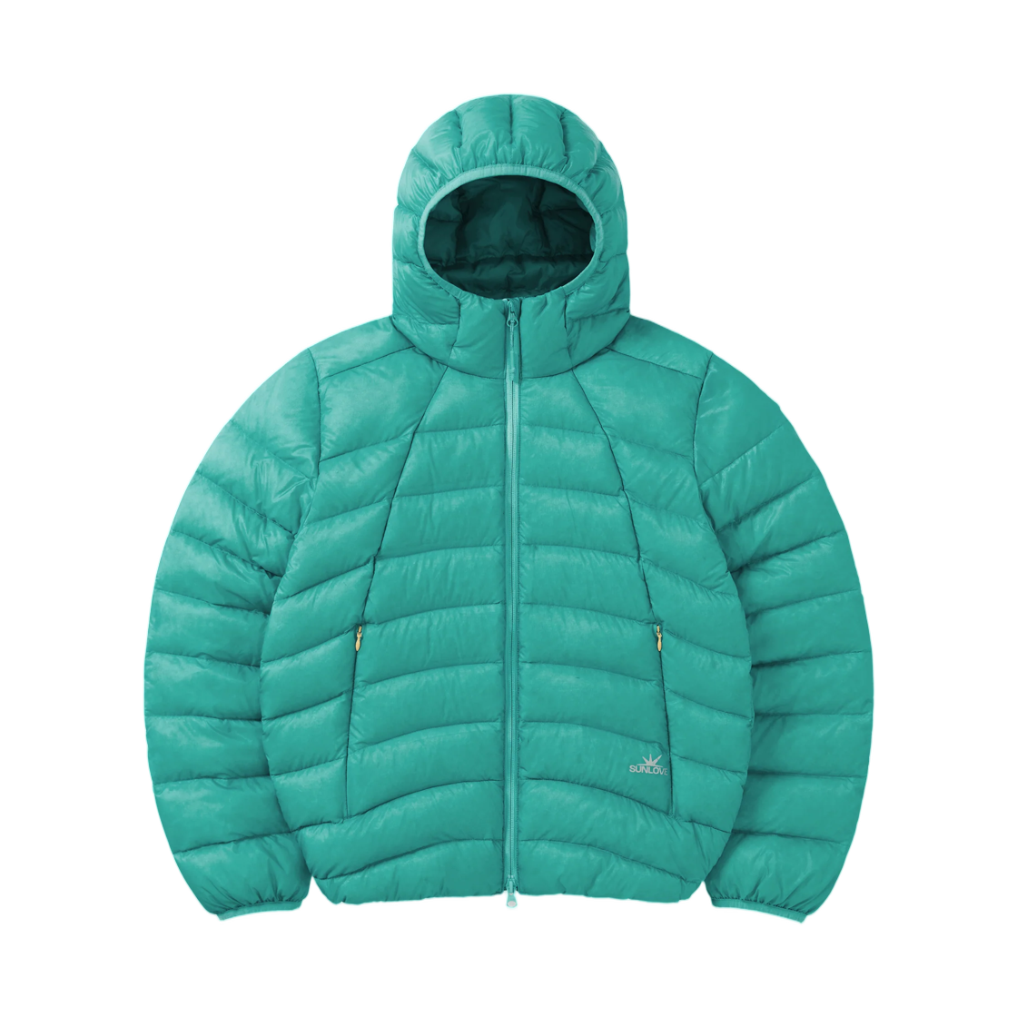 - Sunlove Hooded Fly Light Down Jacket Mint