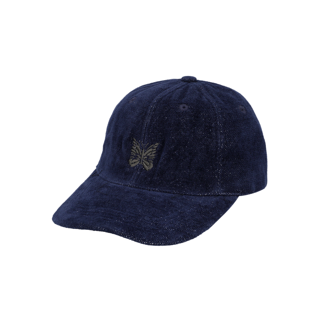 RW074 Indigo [20% 쿠폰] Needles Baseball Cap Cotton Washi Chenille Indigo