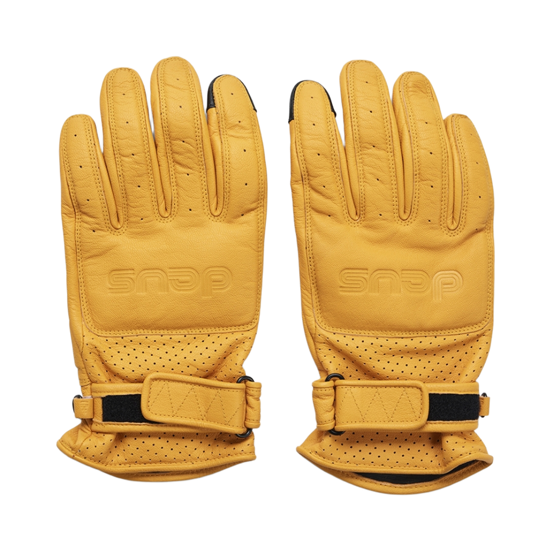 D263UGL368040 [6% 적립] Deus Ex Machina Rider'S Friend Gloves Yellow