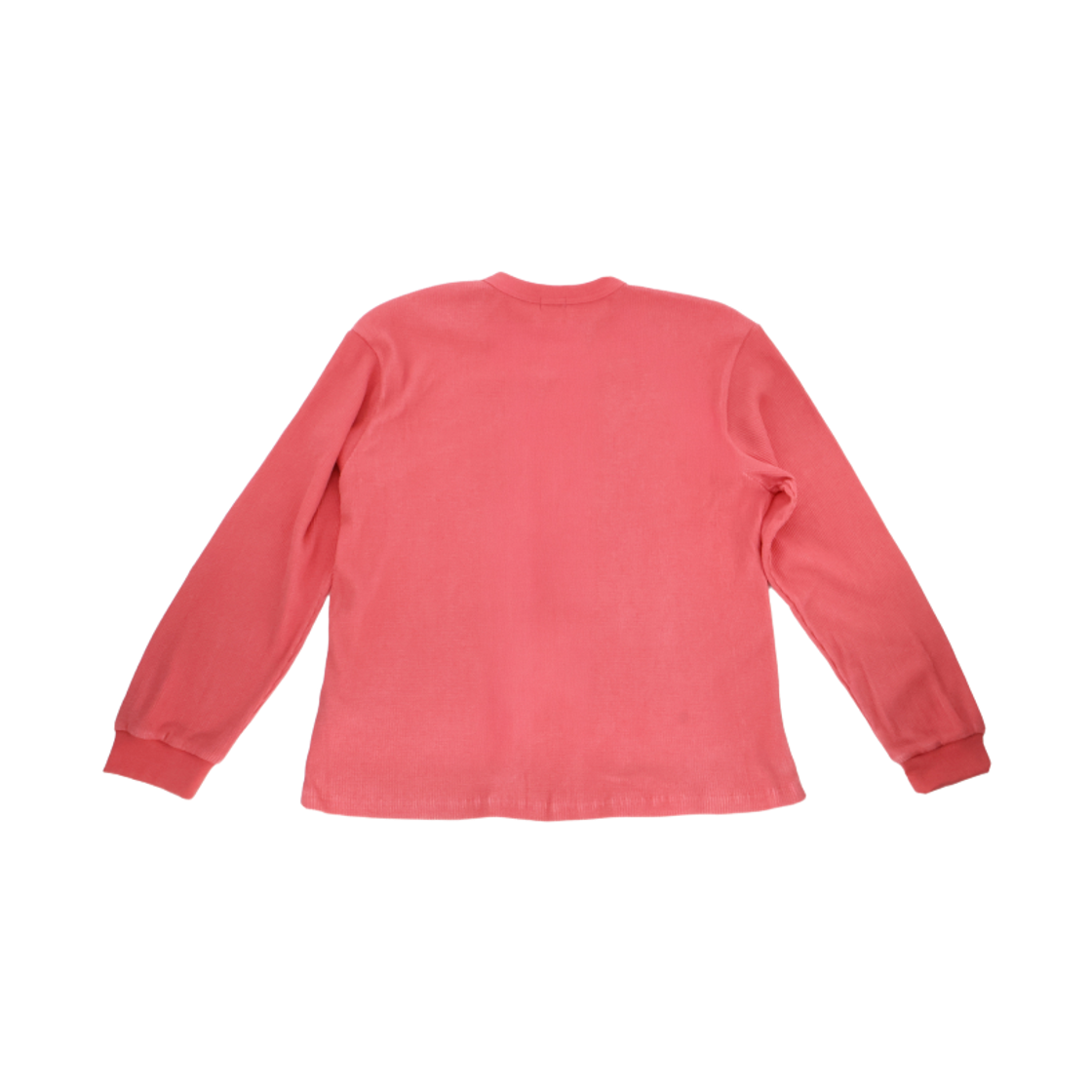 키코지 듀오 와플 티셔츠_레드(Kikozy Duo Waffle T-shirt_Red) - 2