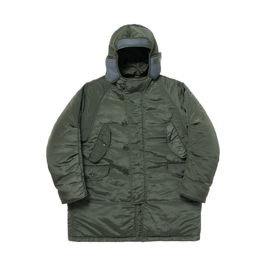 DM6DDWJKD31KK DAIWA PIER39 Tech 3M Flight Puff Parka Dark Olive - 26FW