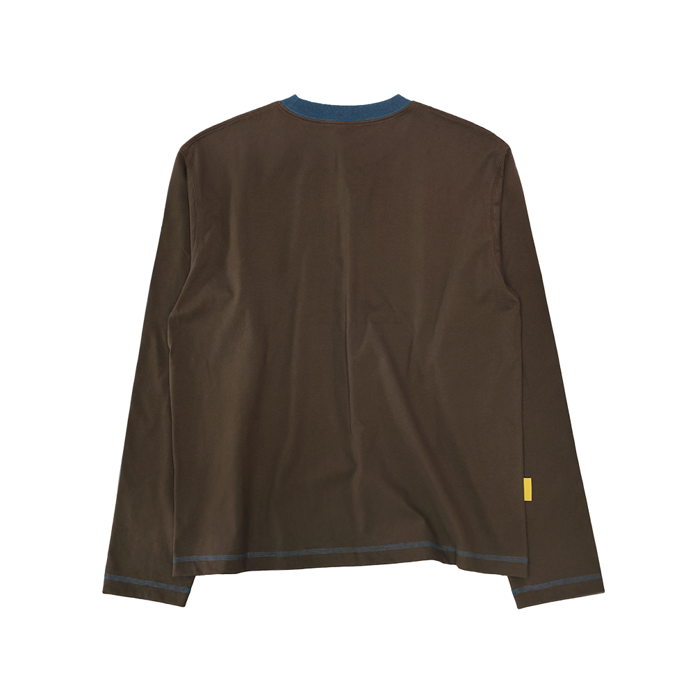 메인부스 써틴 티셔츠 브라운(MAINBOOTH Thirteen T-Shirt Brown) - 2