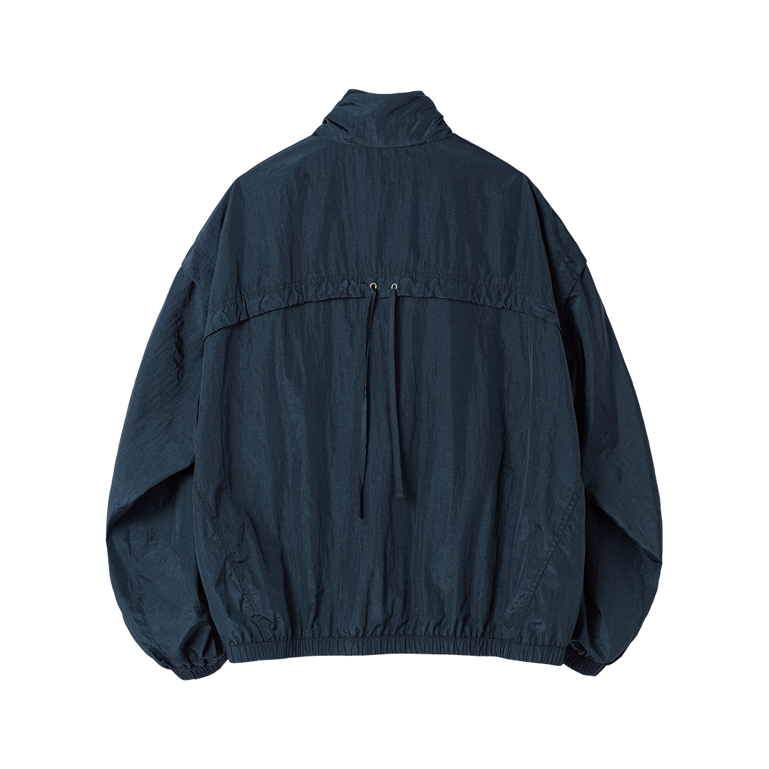 더바이닐하우스 셔링 오버 나일론 자켓 네이비(Thevinylhouse Shirring Over Nylon Jacket Navy) - 6