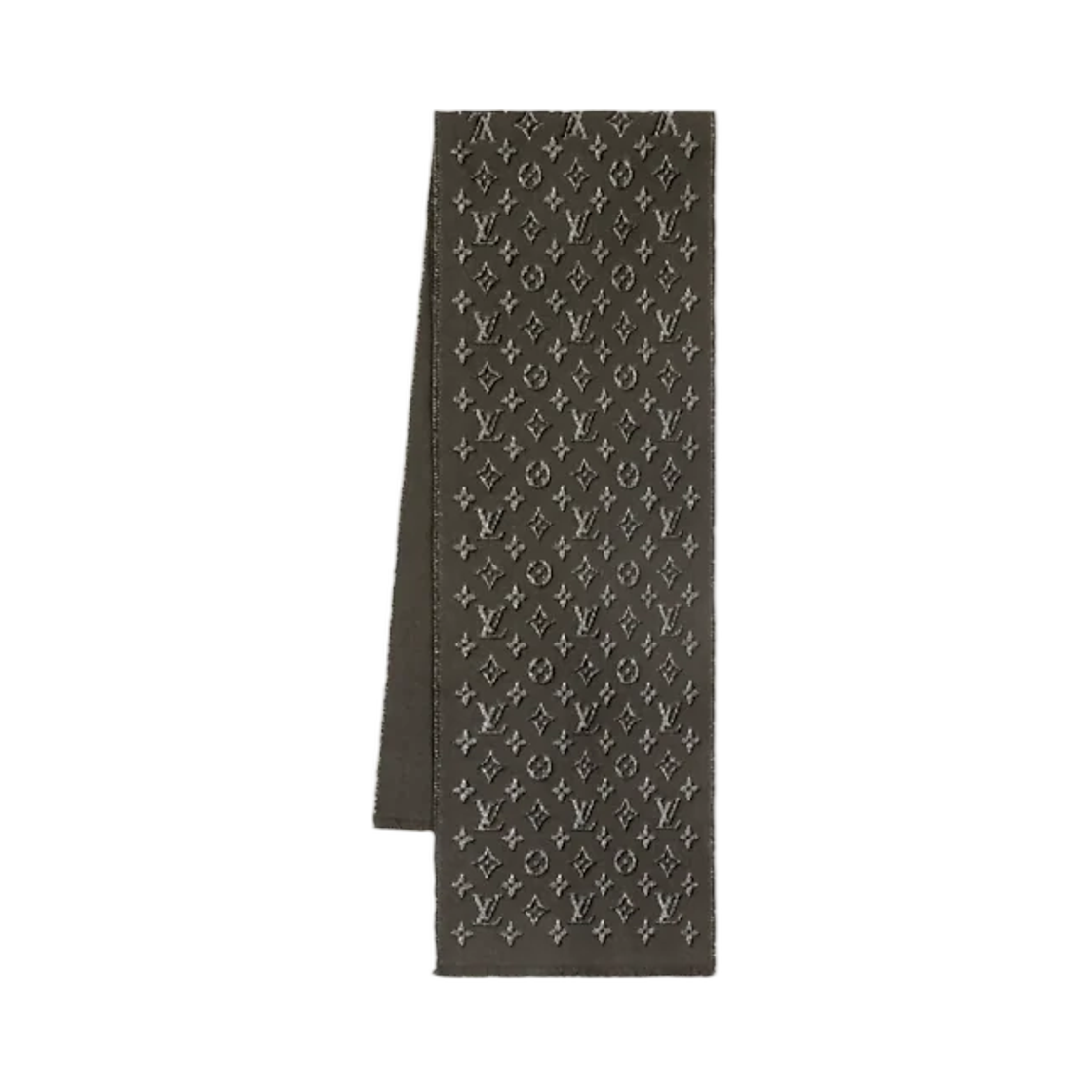 M98880 Louis Vuitton Monogram Heritage Scarf Khaki