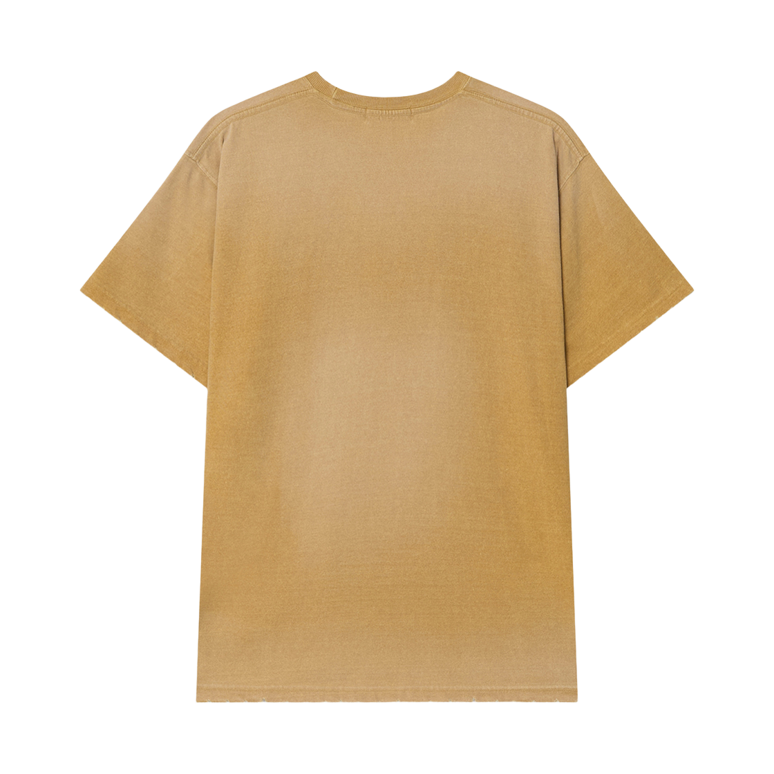 이우트 올오버 스프레이드 티셔츠 머스타드(EEUT Allover Sprayed T-Shirt Mustard) - 2