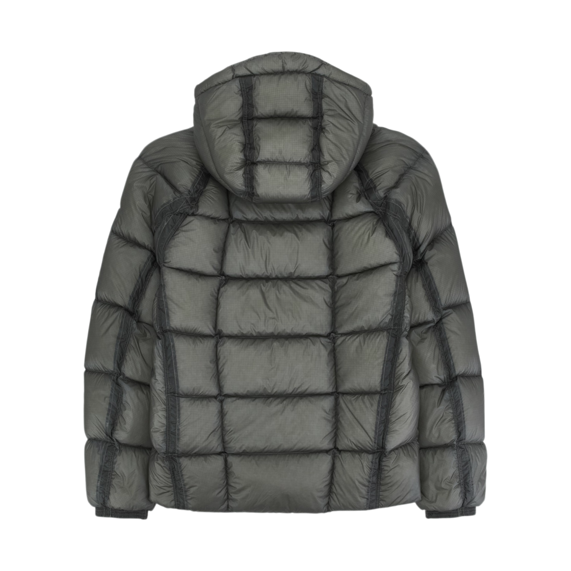 C.P. 컴퍼니 한국 한정 D.D. 쉘 후드 퍼퍼 자켓 스틸 그레이 - 26FW(C.P. Company Korea Exclusive D.D. Shell Hooded Puffer Jacket Steel Grey - 26FW) - 2