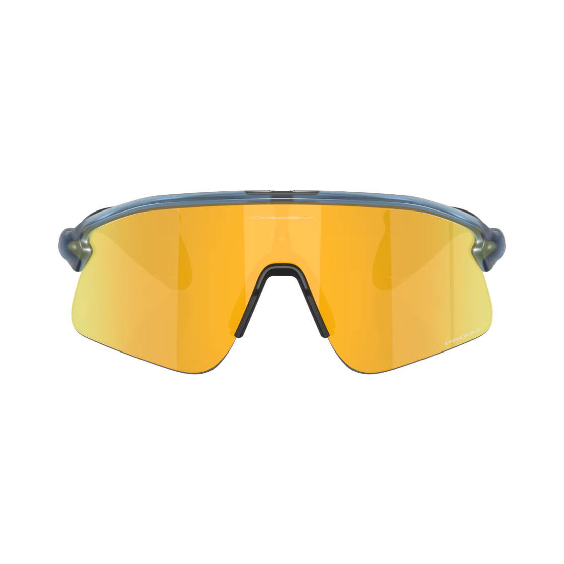 OO9517-0539 Oakley Stunt Devil Matte Transparent Abyss Frame Prizm 24k Lenses High Bridge Fit