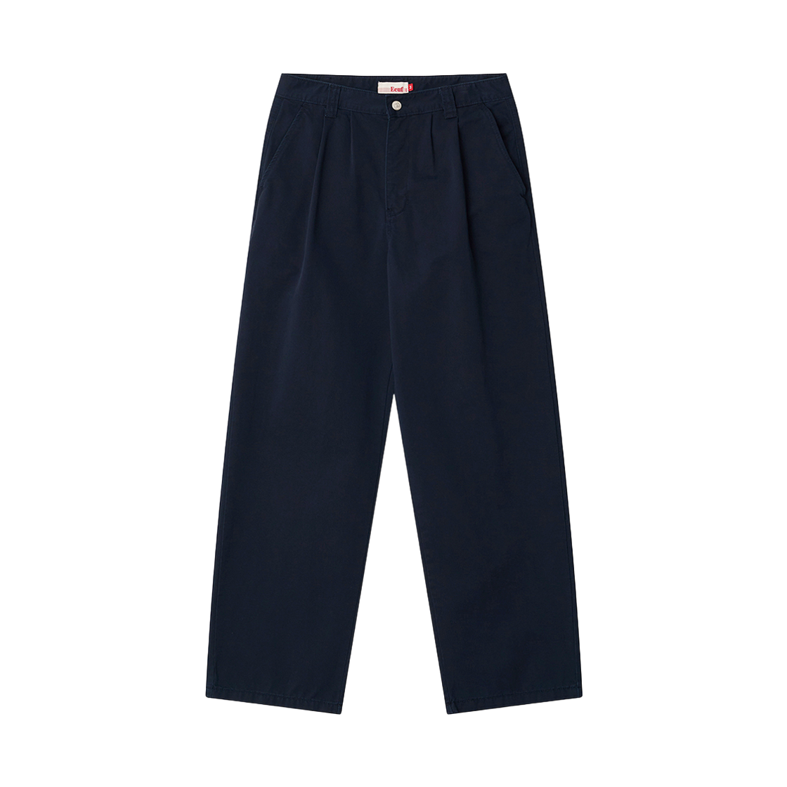 EEA1PT02DN EEUT Two Tuck Work Pants Dark navy