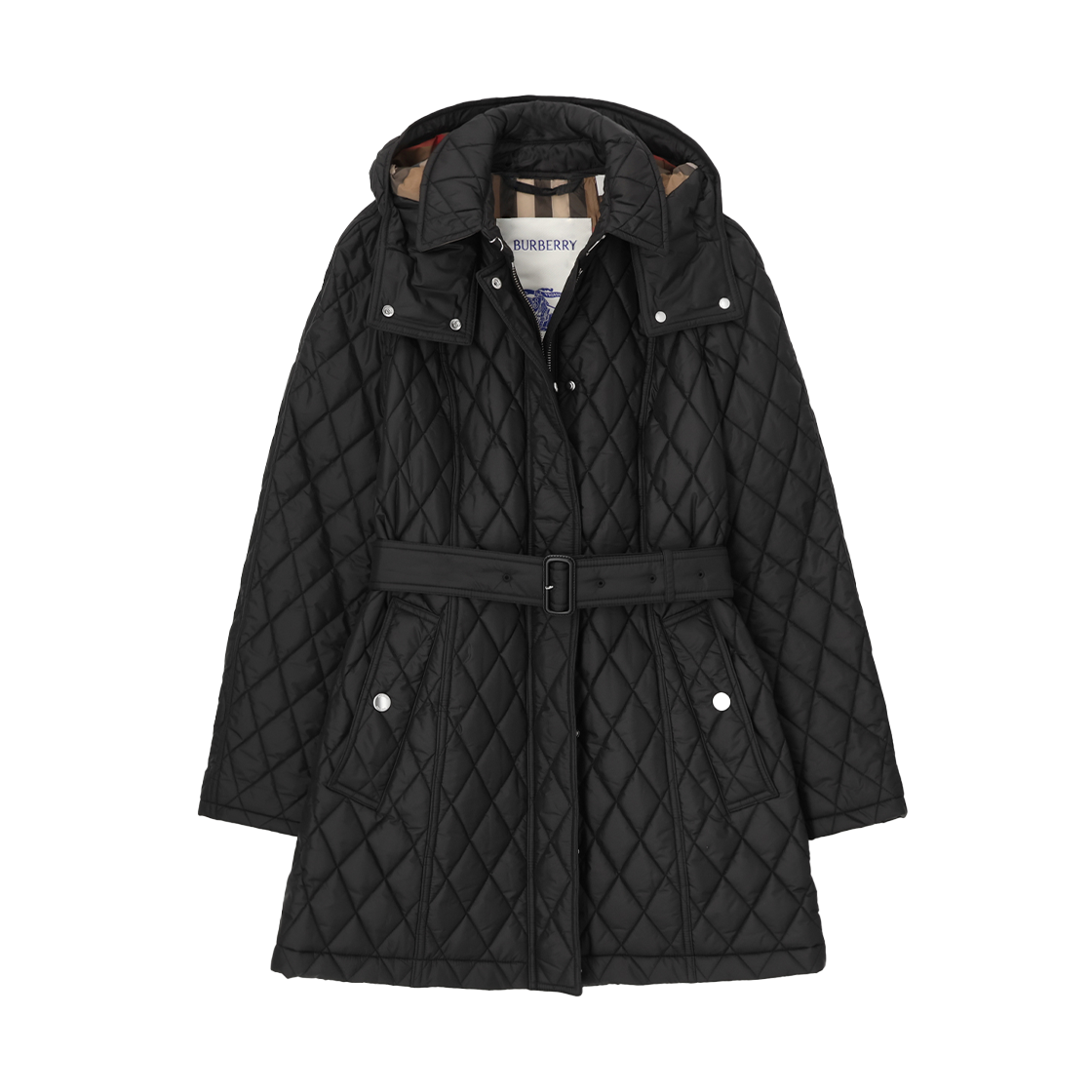 81191331 [20% 쿠폰] (W) Burberry Hemingfield Hooded Jacket Black
