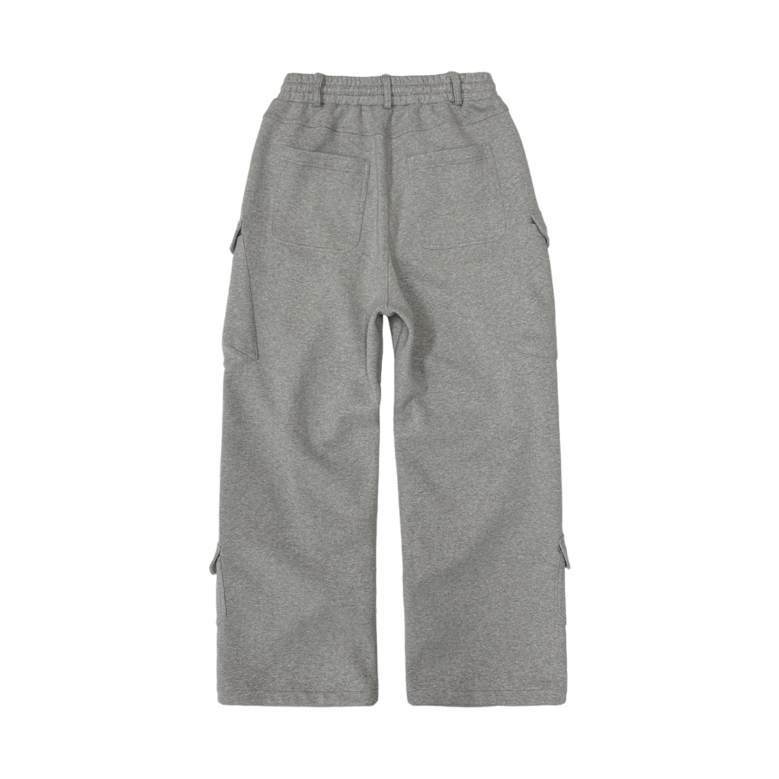 플레이버리즘 와이드 카고 헤비 스웨트 팬츠 메란지(Flavorism Wide Cargo Heavy Sweat Pants Melange) - 2