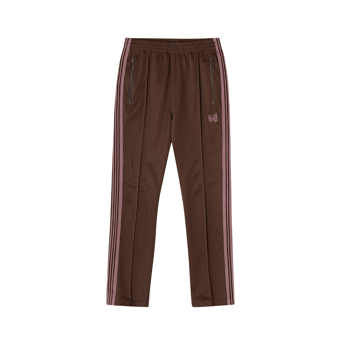 RW317 A-Brown [20% 쿠폰] Needles Narrow Track Pants Poly Smooth Brown