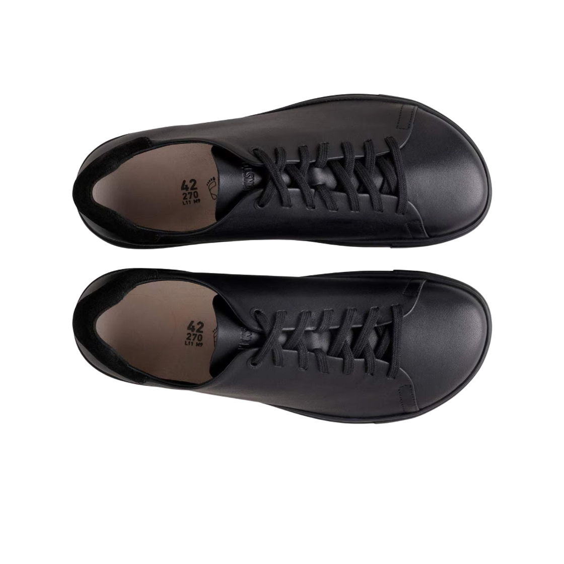버켄스탁 벤드 로우 내츄럴 레더 블랙 - 내로우(Birkenstock Bend Low Natural Leather Black - Narrow) - 2