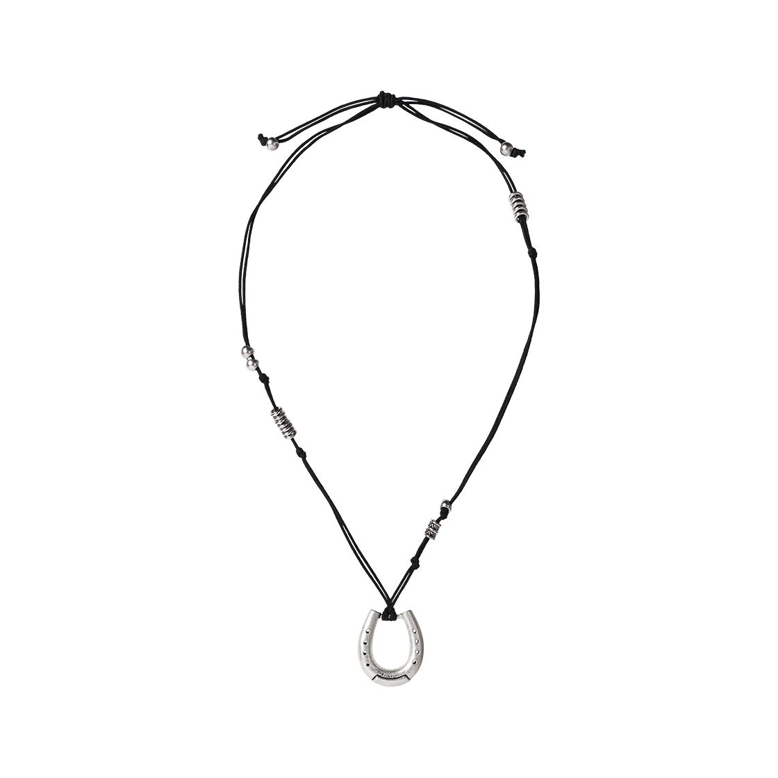 VH2GFUAB62ASV Thevinylhouse Lucky Necklace Silver