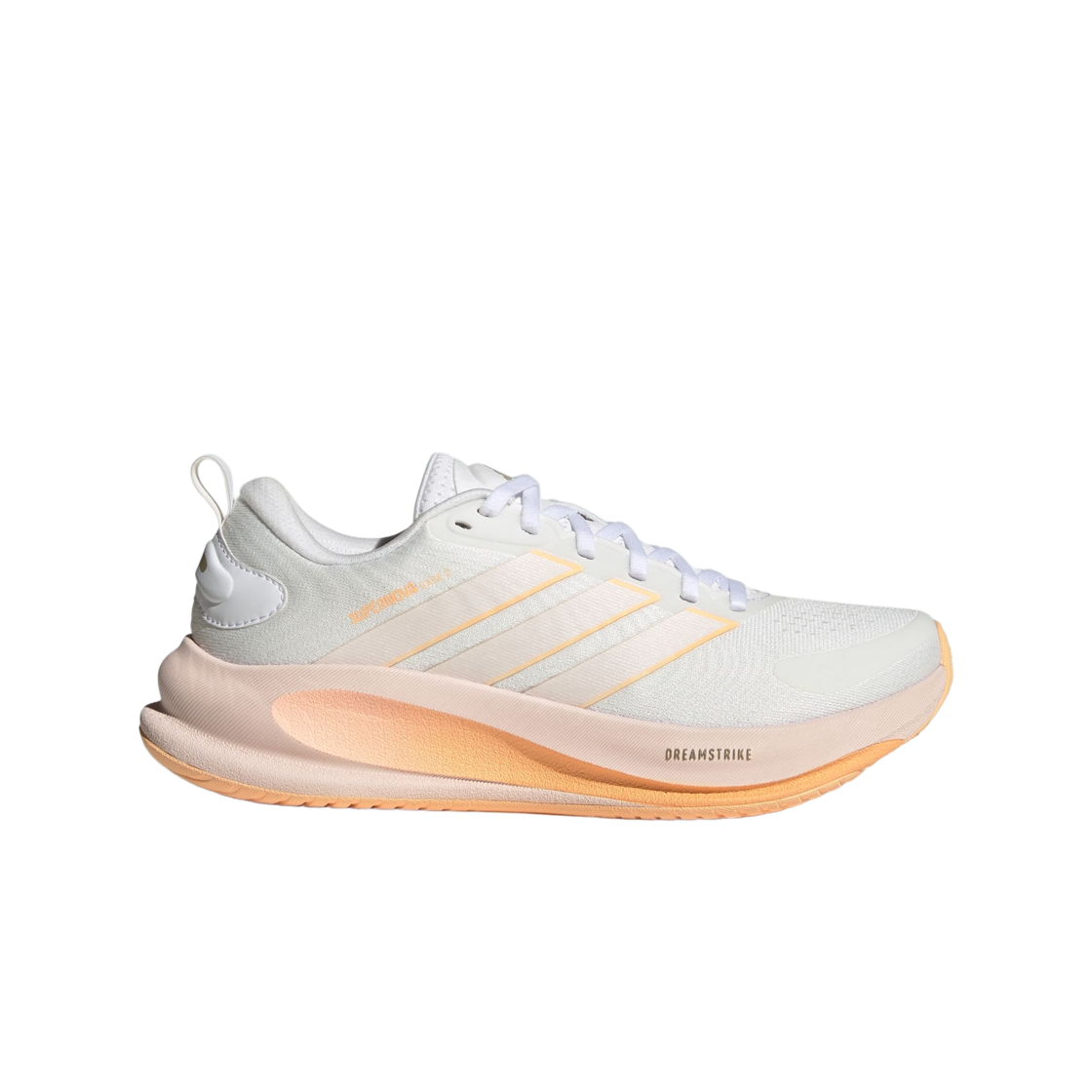 KJ1841 (W) Adidas Supernova Ease 2 Cloud White Acid Orange