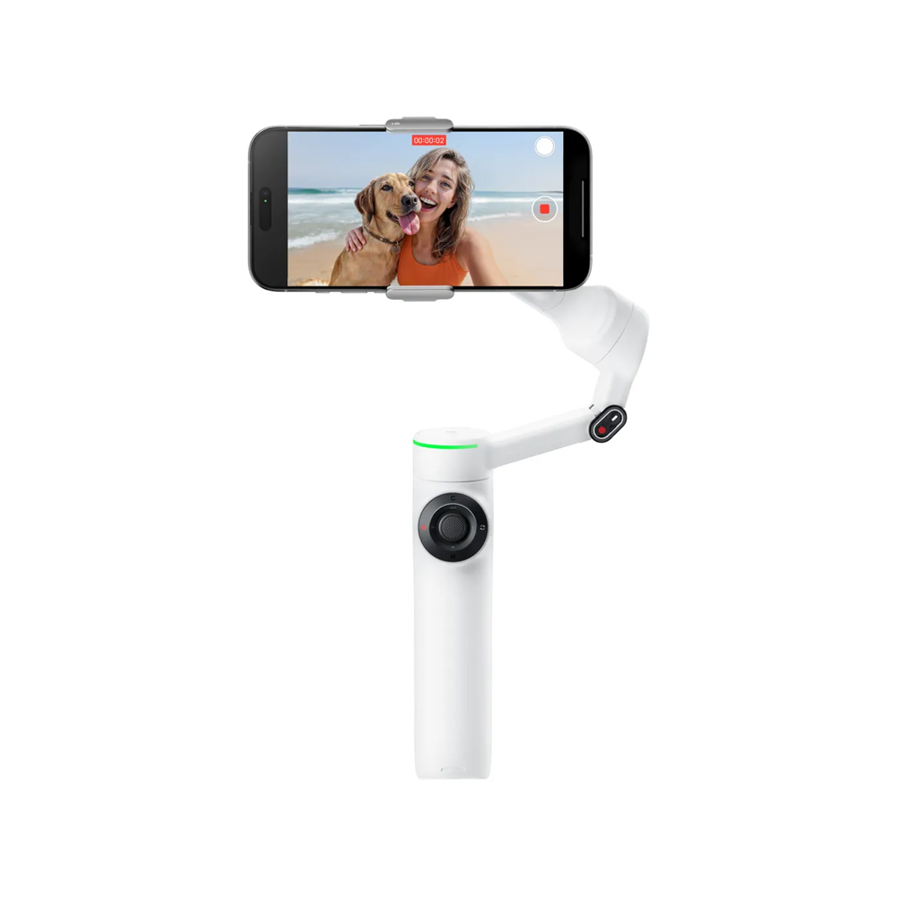 [리퍼]인스타360 Flow 2 Pro AI 트래커 번들 써밋화이트([360/PRD] Insta360 Flow 2 Pro AI Tracker Bundle - Summit White) - 3
