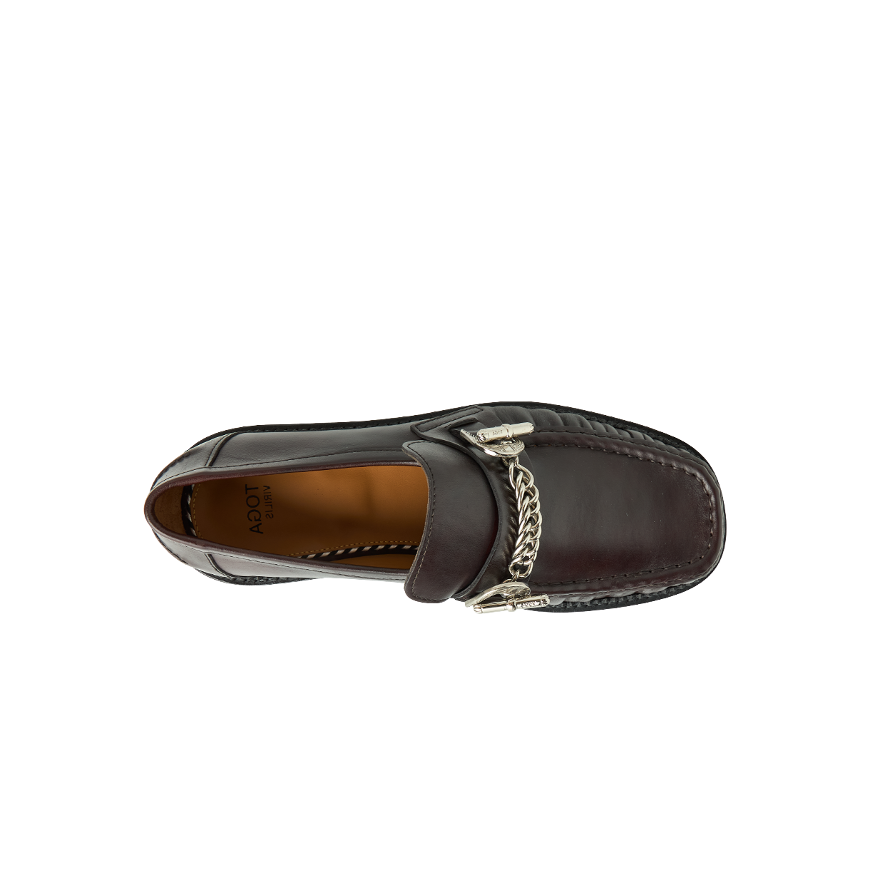 토가 비릴리스 AJ1523 엠보스트 레더 다크 브라운 - 26FW(Toga Virilis AJ1523 Embossed Leather Dark Brown - 26FW) - 4