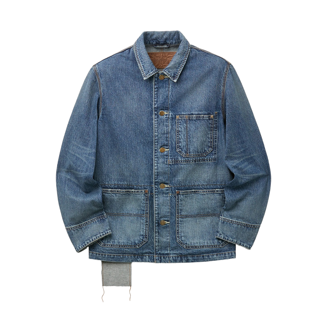시리즈 셋업 더 크래프티드 데님 초어 재킷 인디고(Series Set Up The Crafted Denim Chore Jacket Indigo) - 1