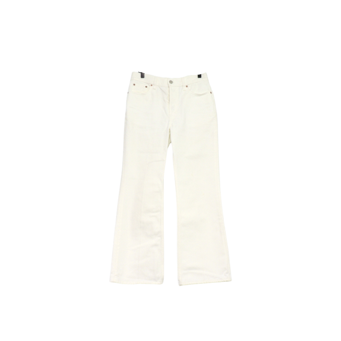 ITCCA6K3DSHE Gucci White Flare Denim Pants