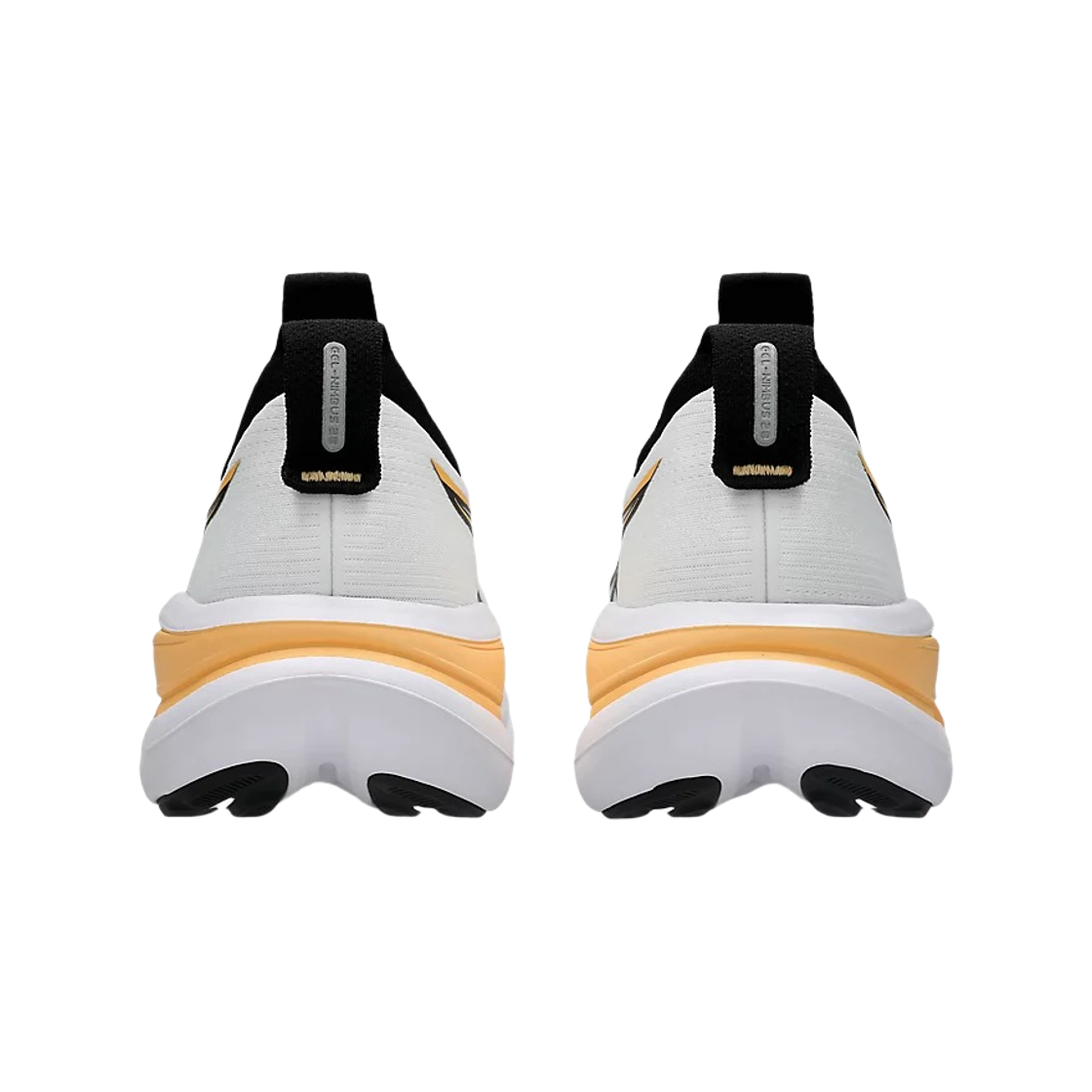 아식스 젤 님버스 28 화이트 스타디움 오렌지 - D 스탠다드(Asics Gel-Nimbus 28 White Stadium Orange - D Standard) - 3