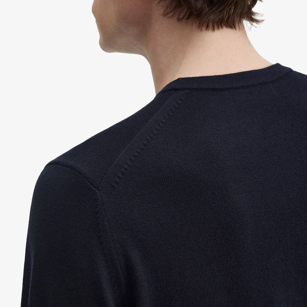 프레드페리 클래식 크루넥 니트 네이비(Fred Perry Classic Crew Neck Knit Navy) - 6