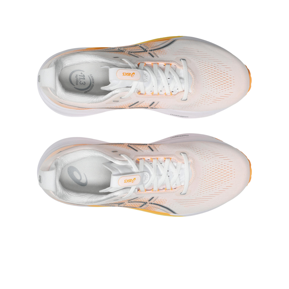 아식스 젤 카야노 33 화이트 스타디움 오렌지(Asics Gel-Kayano 33 White Stadium Orange) - 2