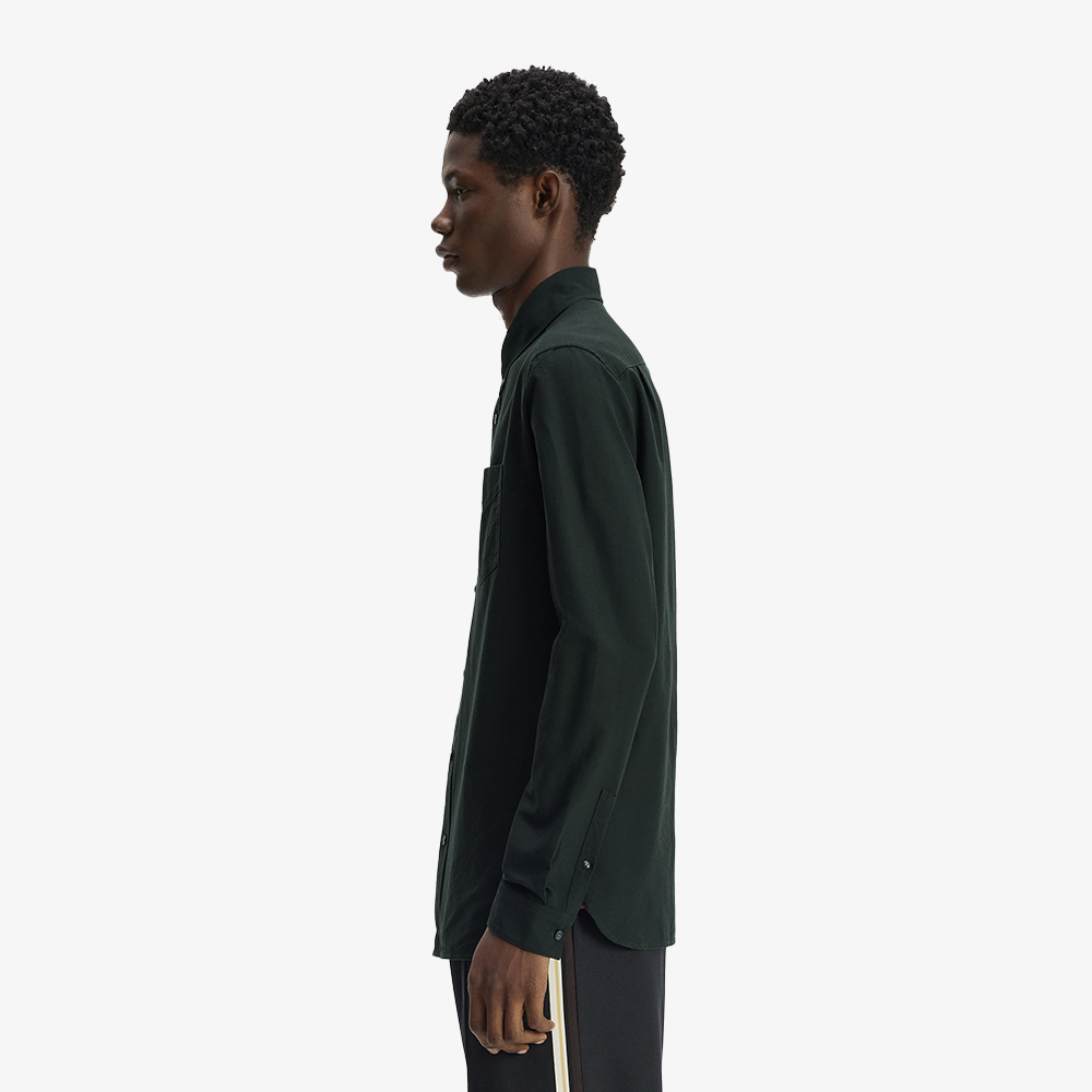 [KREAM 단독] 프레드페리 롱 슬리브 옥스포드 셔츠 나이트그린([KREAM 단독] Fred Perry L S Oxford Shirt Night Green) - 4