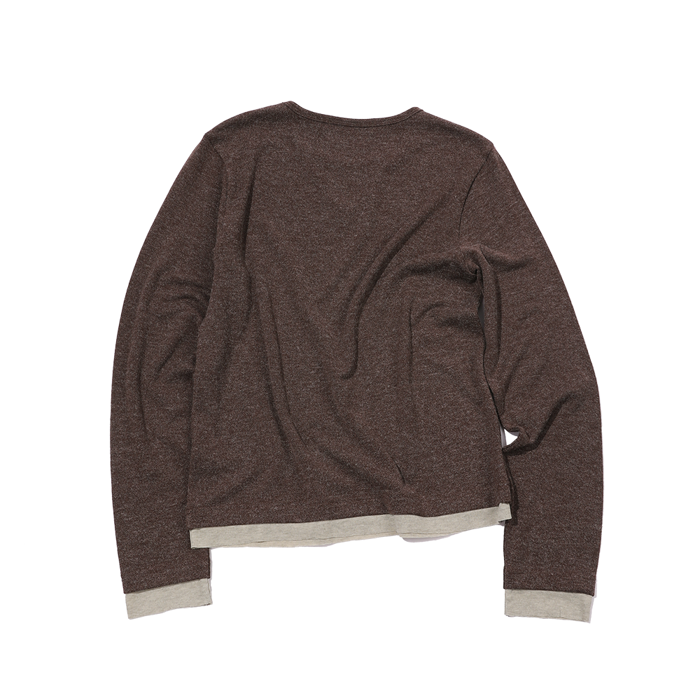 메인부스 컴포트 레이어드 스웨터 브라운(MAINBOOTH Comfort Layered Sweater Brown) - 2