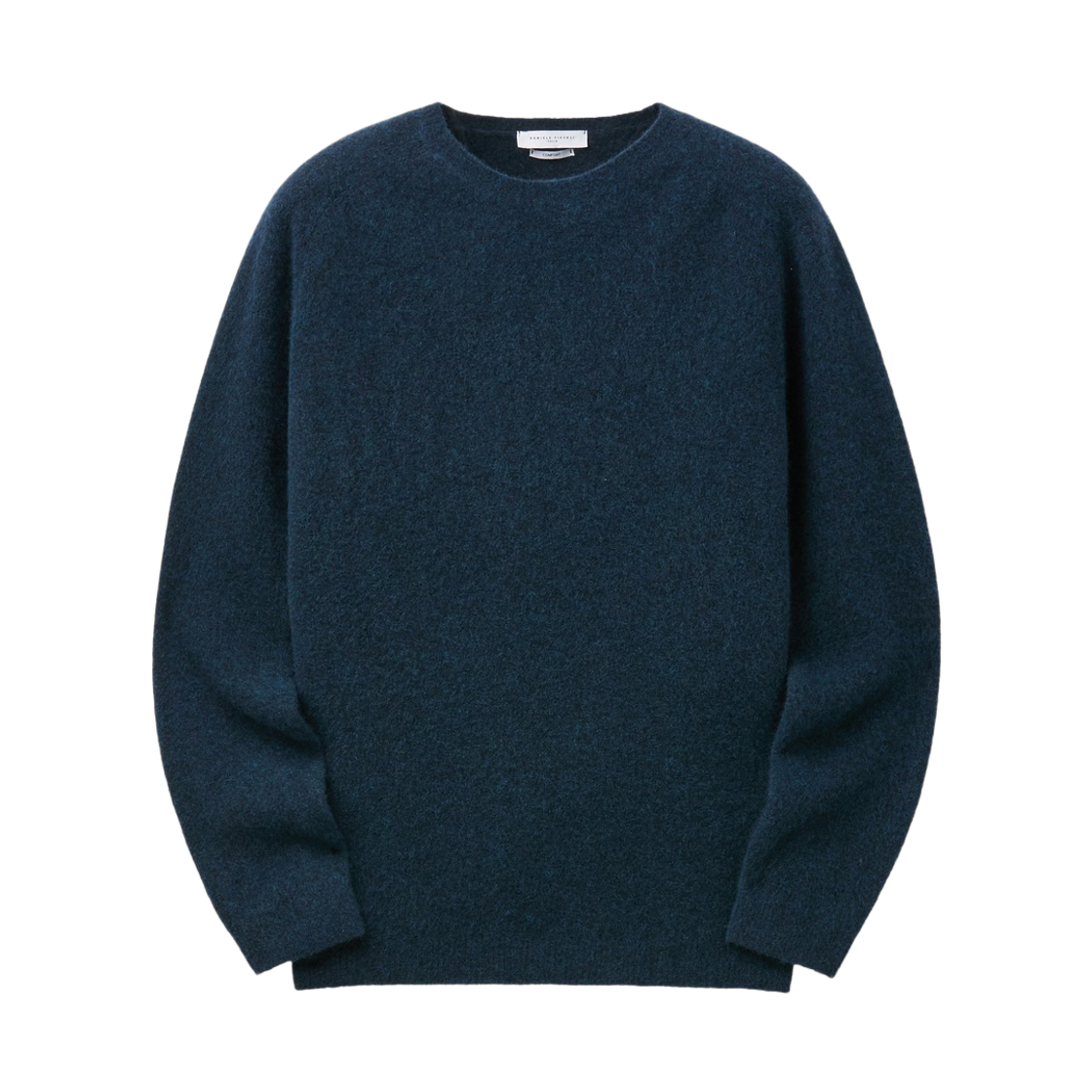 SOWAW26051NYD Series Daniele Fiesoli Extrafine Merinos Shaggy Wool Sweater Dark Navy