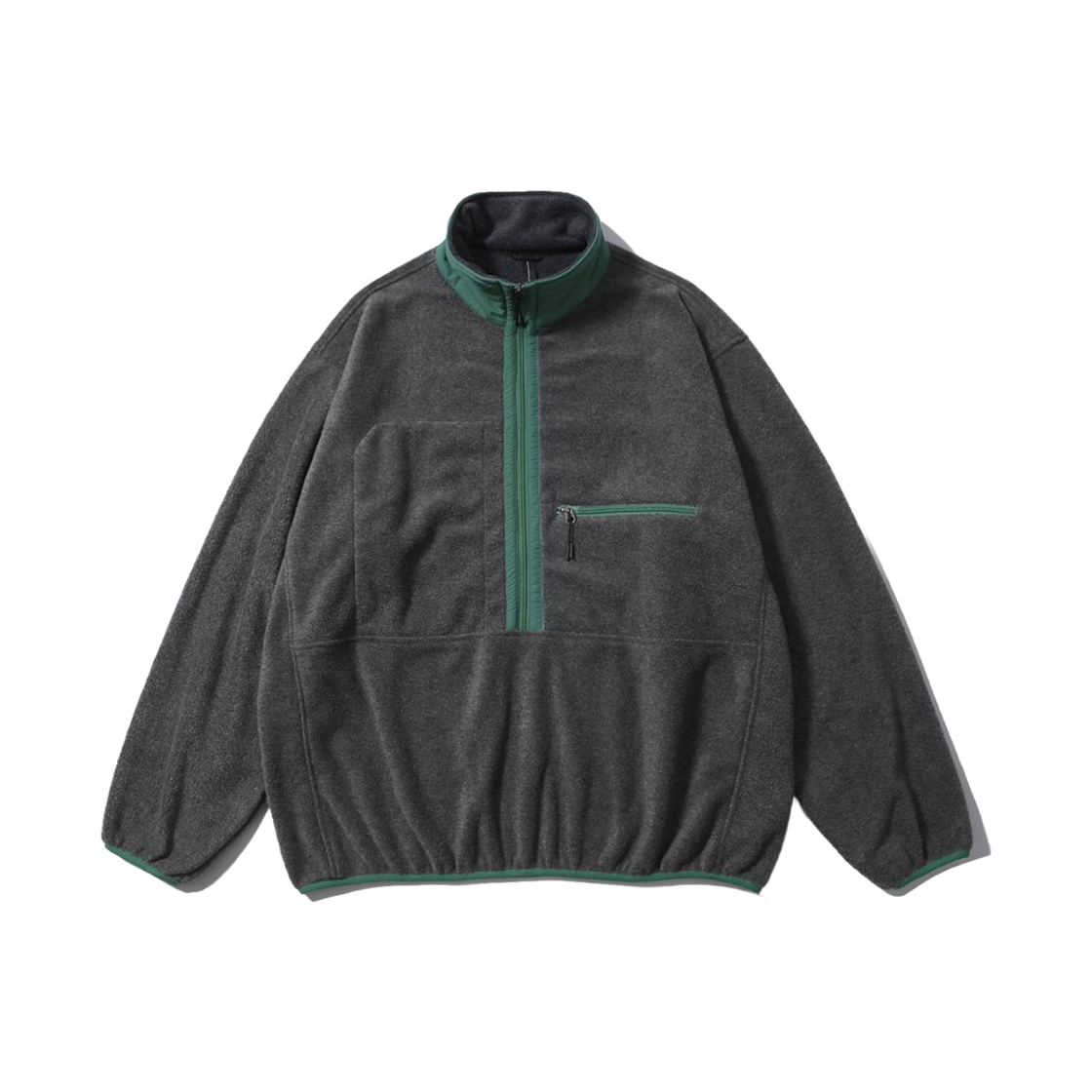 [AW26] 모이프 하이커 플리스 풀오버 점퍼 / 차콜([AW26] moif Hiker Fleece Pullover Jumper / Charcoal)