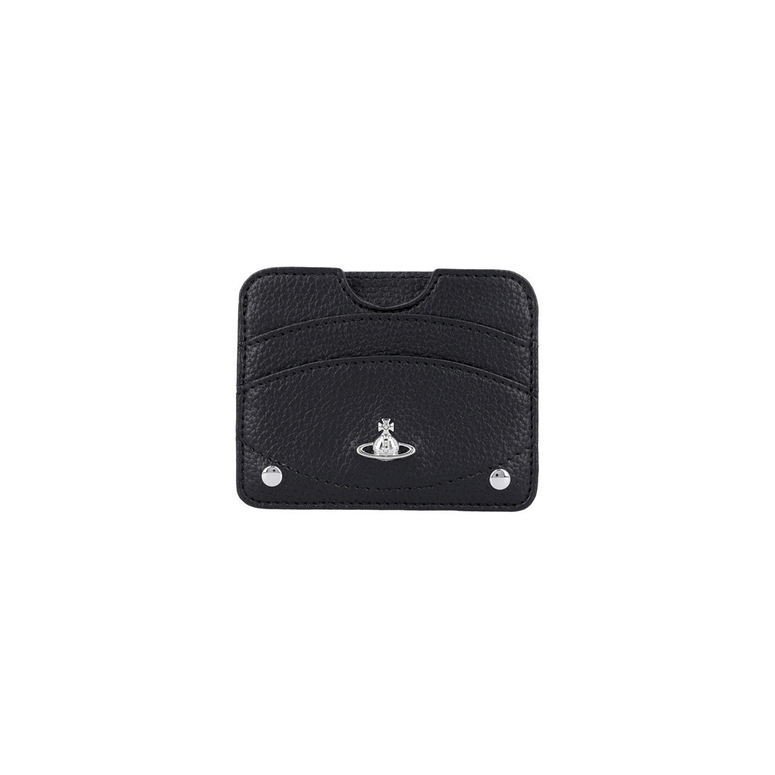 5402000VU S000D N403 [20% 쿠폰] Vivienne Westwood Orb Half Moon Card Holder Black