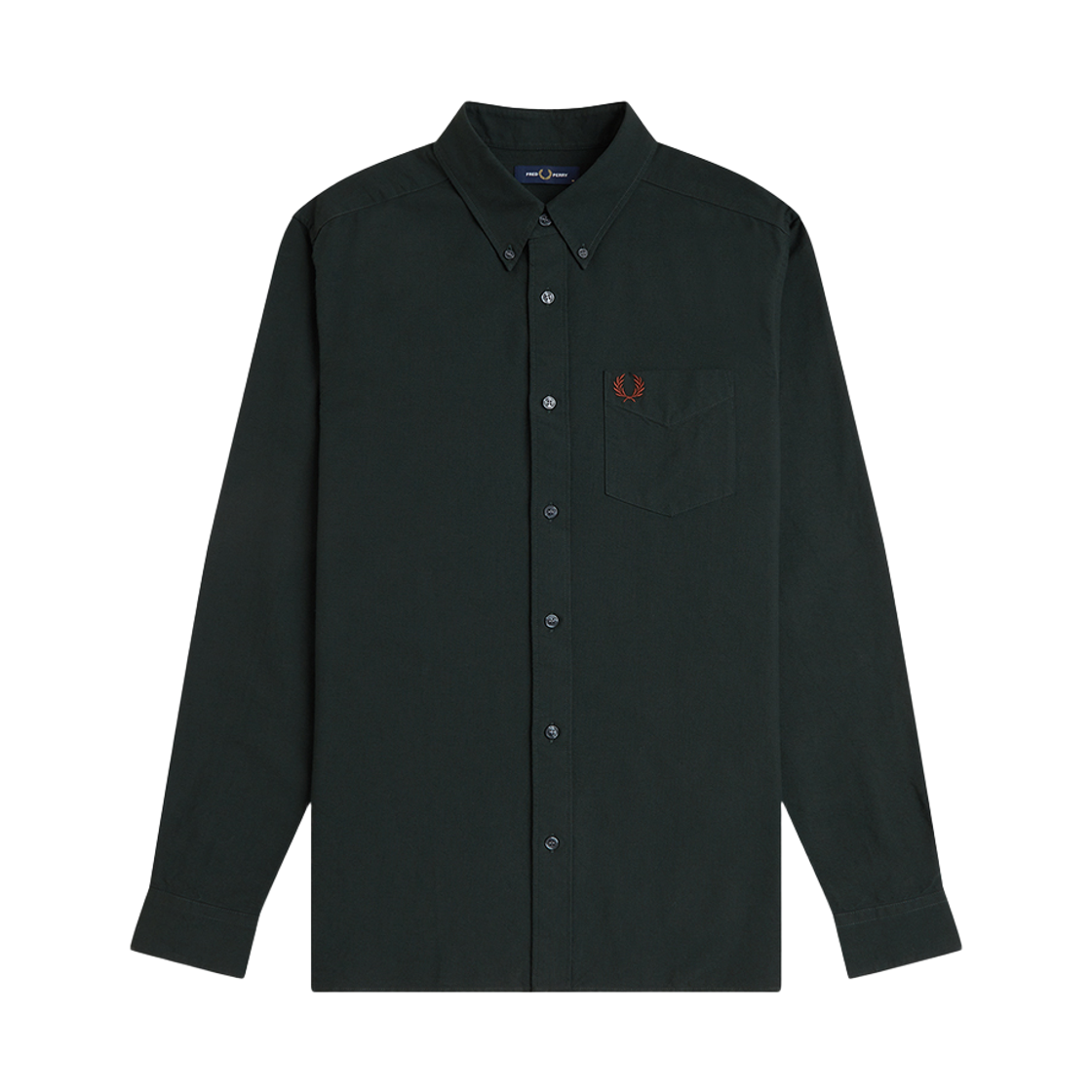 [KREAM 단독] 프레드페리 롱 슬리브 옥스포드 셔츠 나이트그린([KREAM 단독] Fred Perry L S Oxford Shirt Night Green)