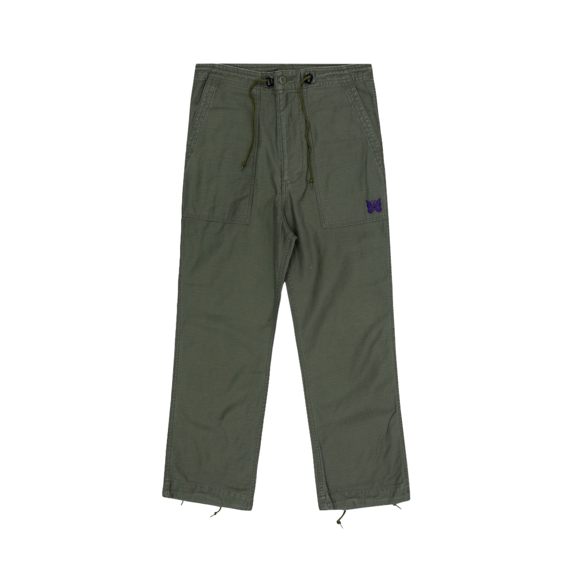 SX170 A-Olive [20% 쿠폰] Needles String Fatigue Pant Reversed Sateen Olive