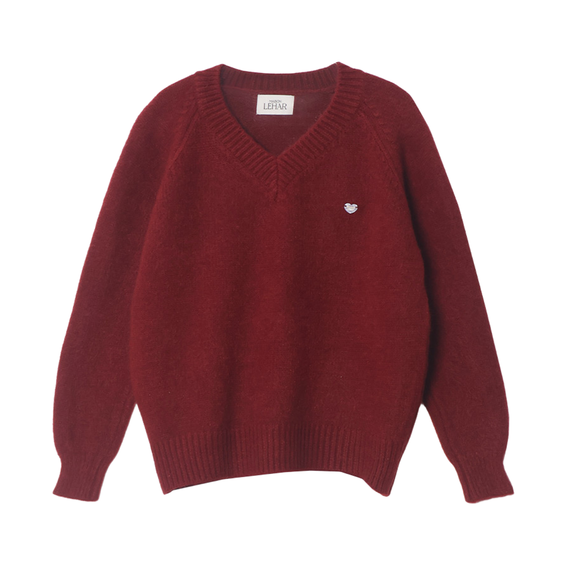 메종르하르 빌리지 브이넥 니트 4color(maisonlehar Village Vneck Knit 4color) - 4