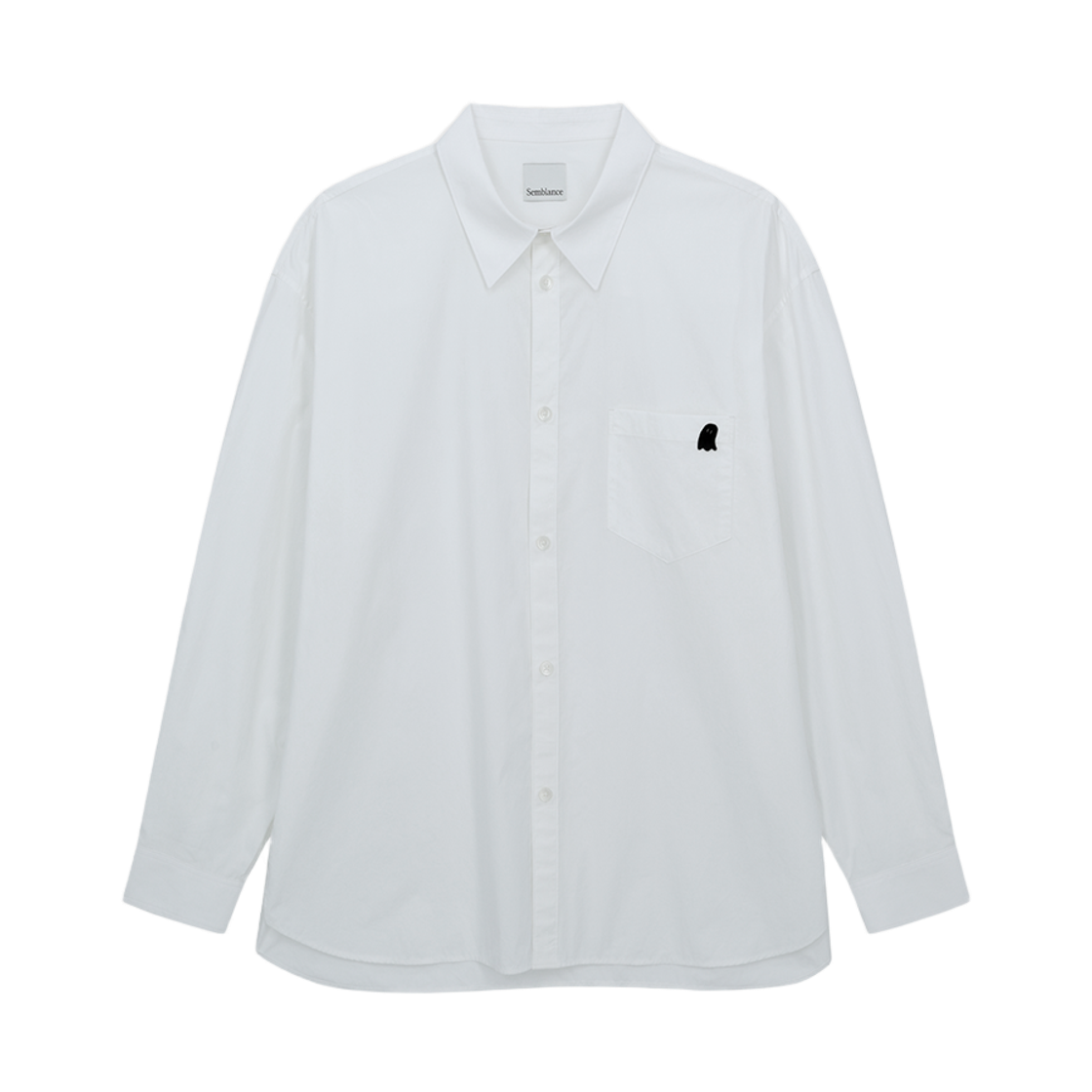 지오송지오 셈블런스 시그니처 셔츠 화이트 ZI5SH806WH(ZIOSONGZIO SEMBLANCE Signature Shirt White)